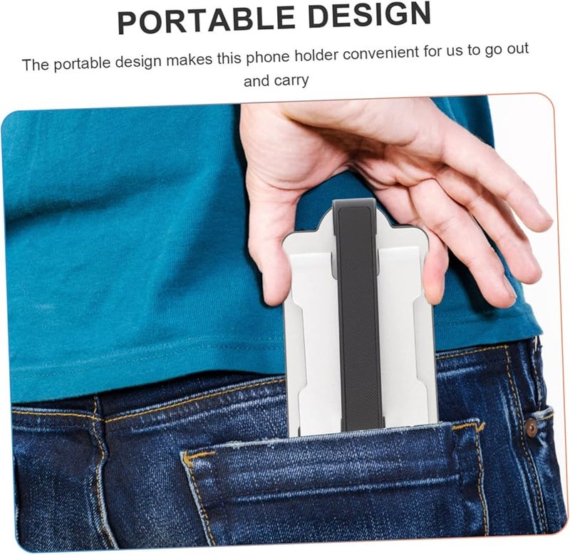 Portable Desktop Phone Tablet Stand Holder for Home Office Wear Resistant Support Rack - Image 5